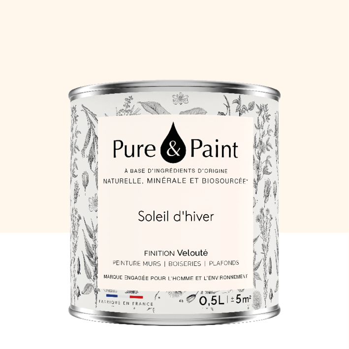Peinture intérieure Soleil d'Hiver finition veloutée - 