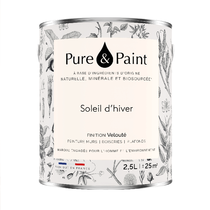 Peinture intérieure Soleil d'Hiver finition veloutée - 