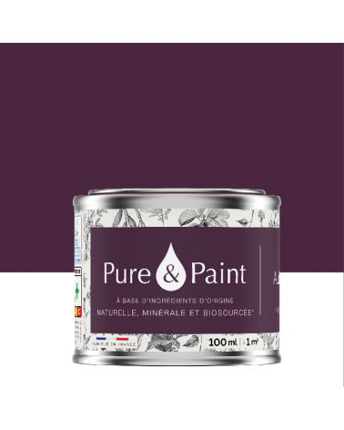 Peinture intérieure Aubergine finition veloutée