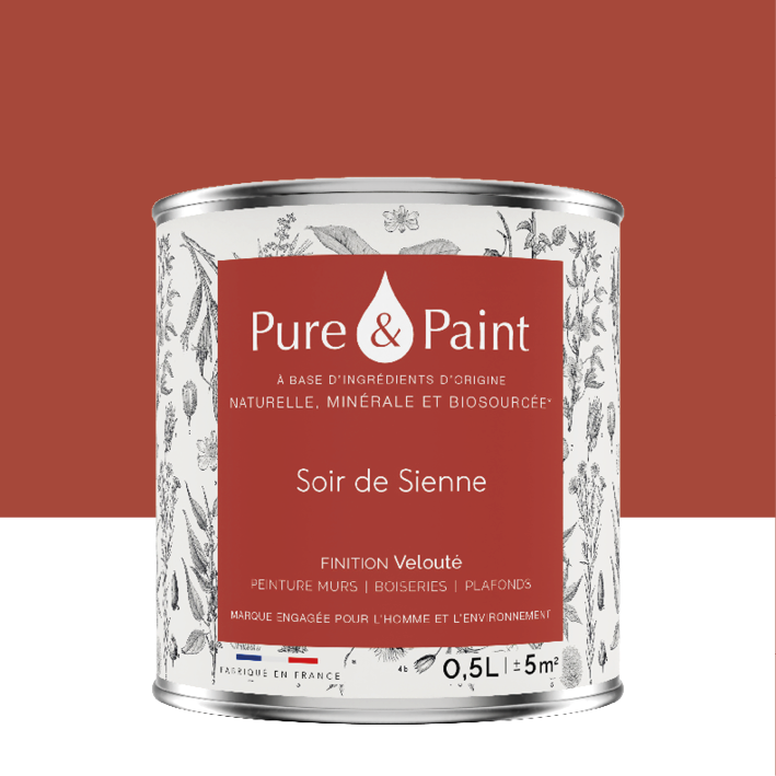 Peinture intérieure Soir de Sienne finition veloutée - 