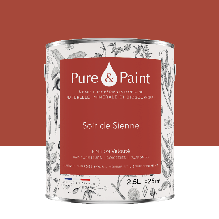 Peinture intérieure Soir de Sienne finition veloutée - 
