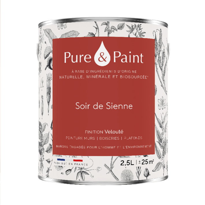 Peinture intérieure Soir de Sienne finition veloutée - 