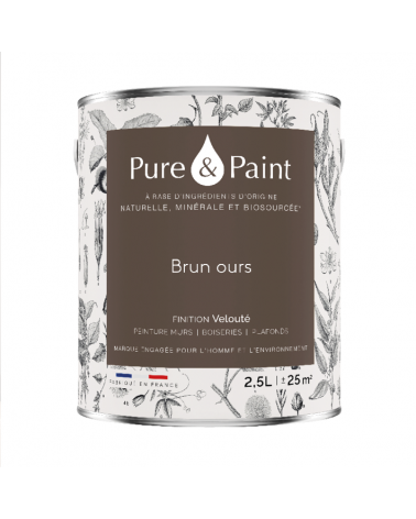 Peinture intérieure Brun Ours finition veloutée