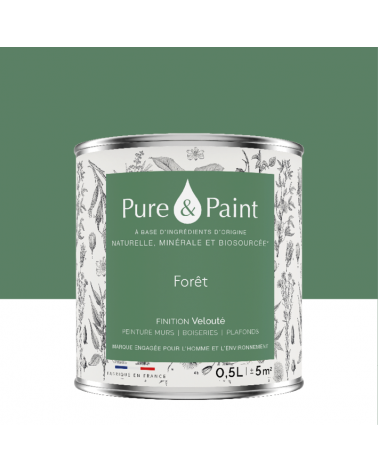 Peinture intérieure Forêt finition veloutée