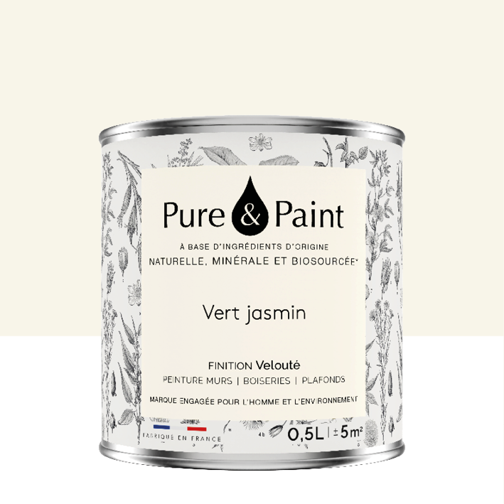 Peinture intérieure Vert Jasmin finition veloutée - 
