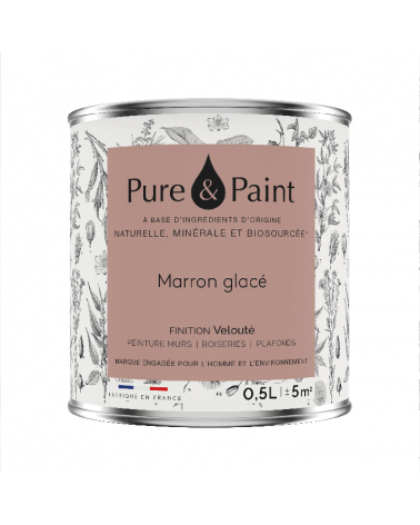 Peinture intérieure Marron Glacé finition veloutée