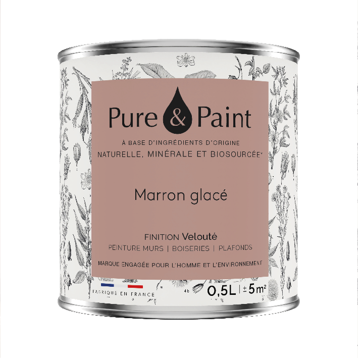 Peinture intérieure Marron Glacé finition veloutée - 