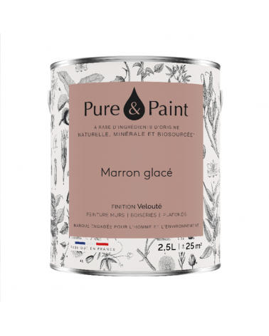 Peinture intérieure Marron Glacé finition veloutée
