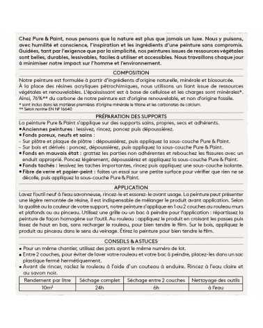 Peinture intérieure Marron Glacé finition veloutée