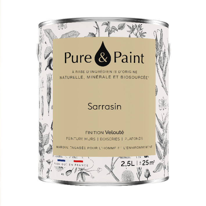 Peinture intérieure Sarrasin finition veloutée - 