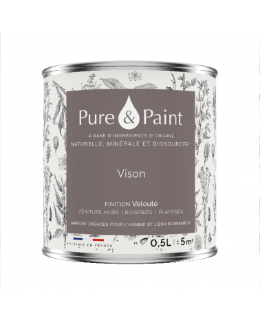 Peinture intérieure Vison finition veloutée