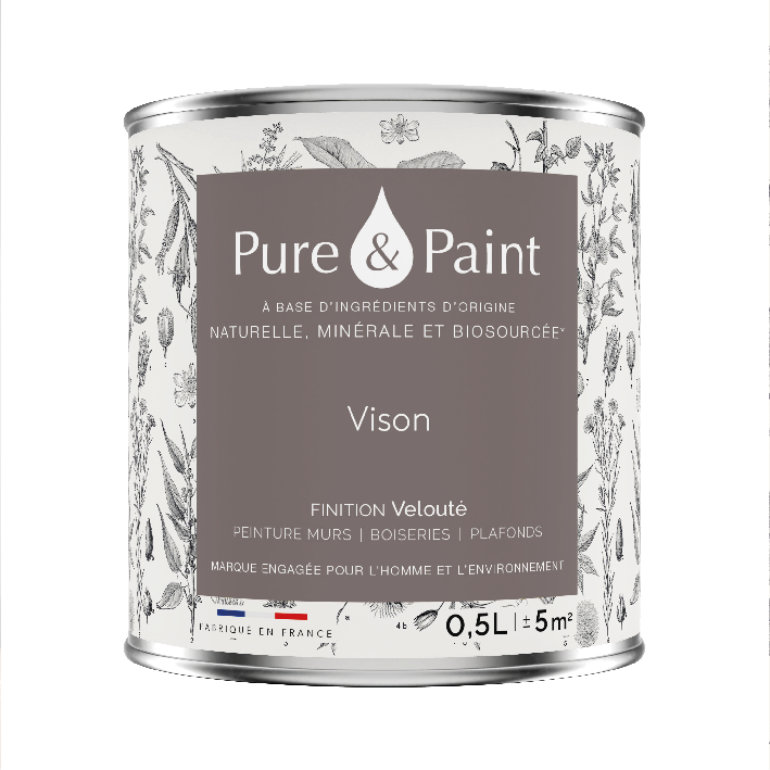 Peinture intérieure Vison finition veloutée - 