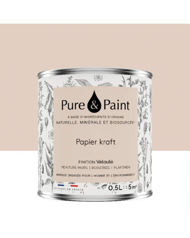 Peinture intérieure Papier Kraft finition veloutée