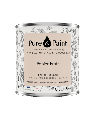 Peinture intérieure Papier Kraft finition veloutée