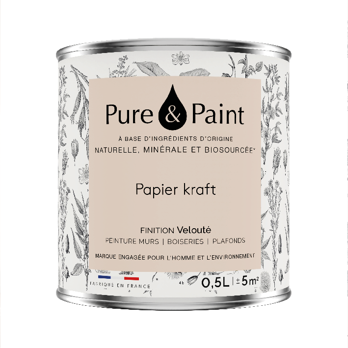Peinture intérieure Papier Kraft finition veloutée - 