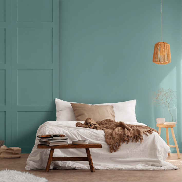 Peinture intérieure Vert de Gris finition veloutée - 
