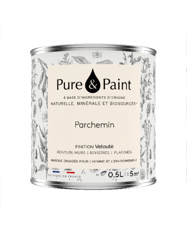 Peinture intérieure Parchemin finition veloutée