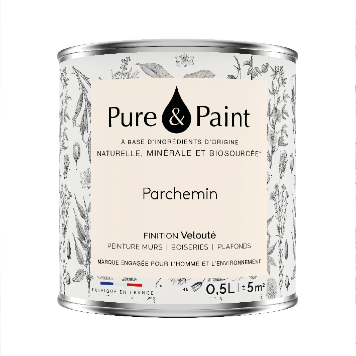 Peinture intérieure Parchemin finition veloutée - 