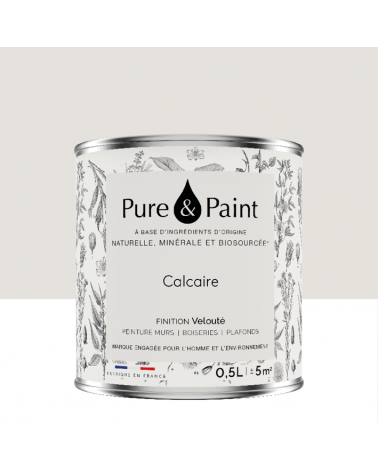 Peinture intérieure Calcaire finition veloutée