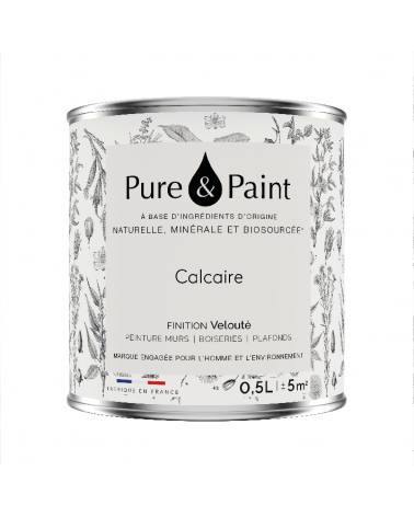 Peinture intérieure Calcaire finition veloutée