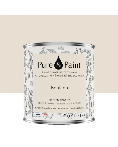 Peinture intérieure Bouleau finition veloutée