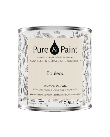 Peinture intérieure Bouleau finition veloutée