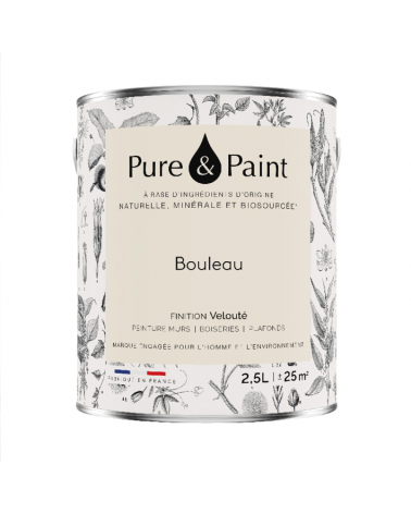 Peinture intérieure Bouleau finition veloutée