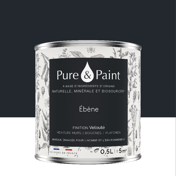 Peinture intérieure Ebène finition veloutée - 