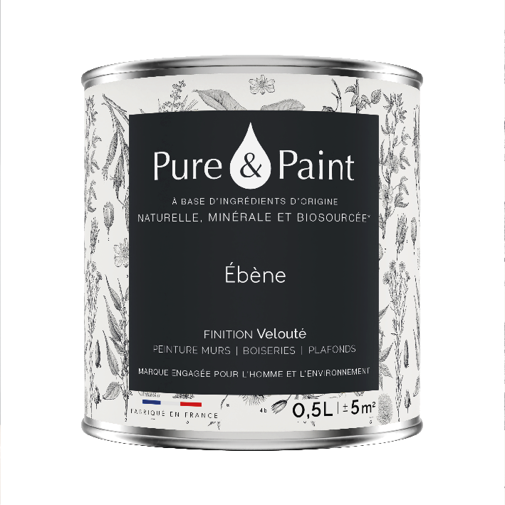 Peinture intérieure Ebène finition veloutée - 