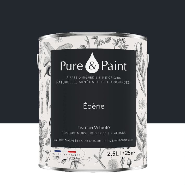 Peinture intérieure Ebène finition veloutée - 
