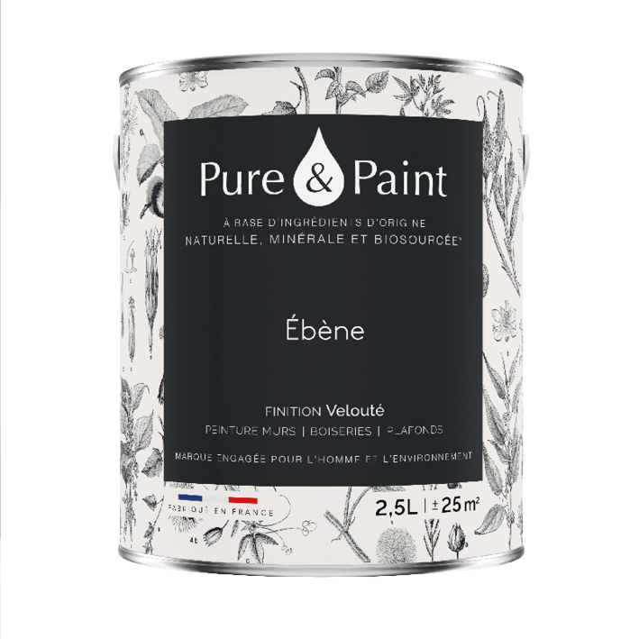 Peinture intérieure Ebène finition veloutée - 