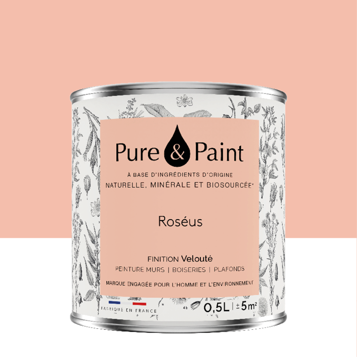 Peinture intérieure Roséus finition veloutée - 