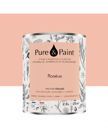 Peinture intérieure Roséus finition veloutée