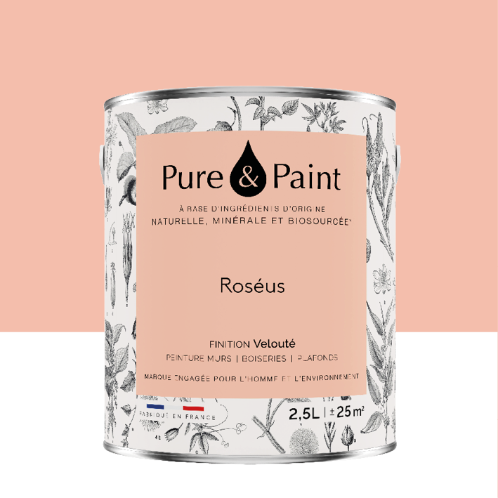 Peinture intérieure Roséus finition veloutée - 