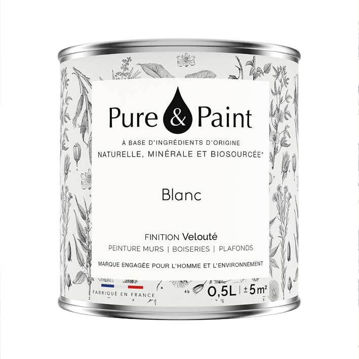 Peinture intérieure Blanc finition veloutée - 
