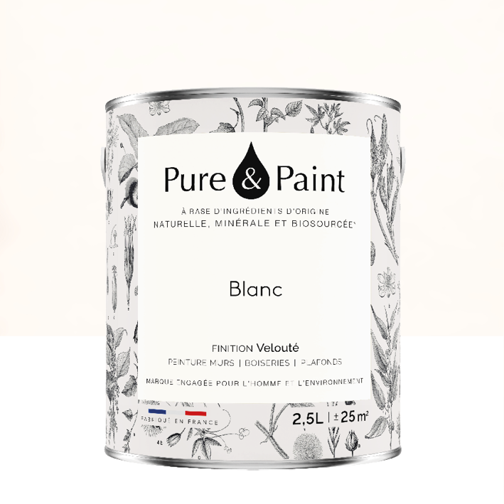 Peinture intérieure Blanc finition veloutée - 