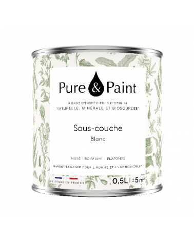 Peinture intérieure Sous-couche Blanc finition veloutée