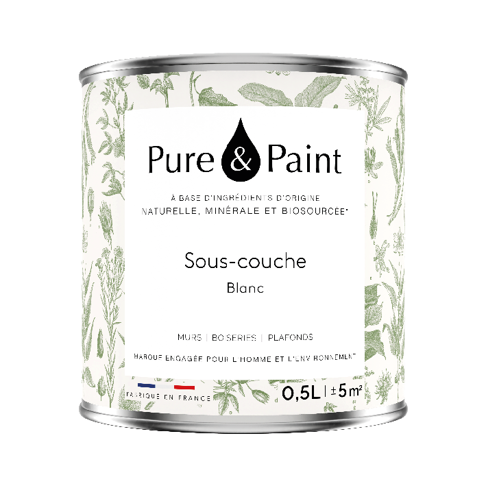Peinture intérieure Sous-couche Blanc finition veloutée - 