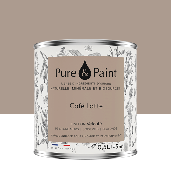 Peinture intérieure Café Latte finition veloutée - 