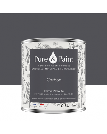Peinture intérieure Carbon finition veloutée