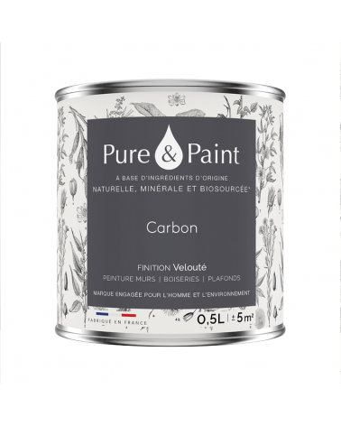 Peinture intérieure Carbon finition veloutée