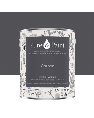 Peinture intérieure Carbon finition veloutée