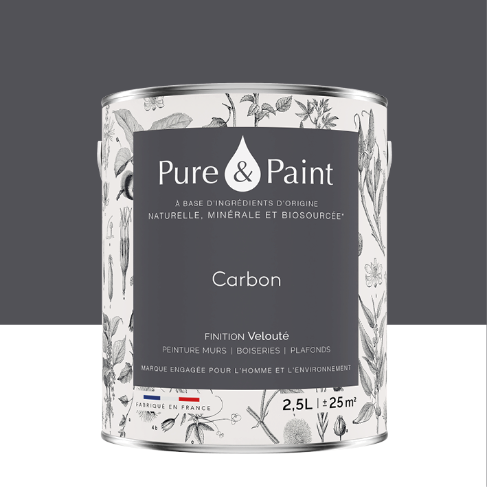 Peinture intérieure Carbon finition veloutée - 