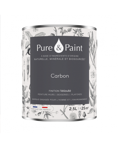 Peinture intérieure Carbon finition veloutée