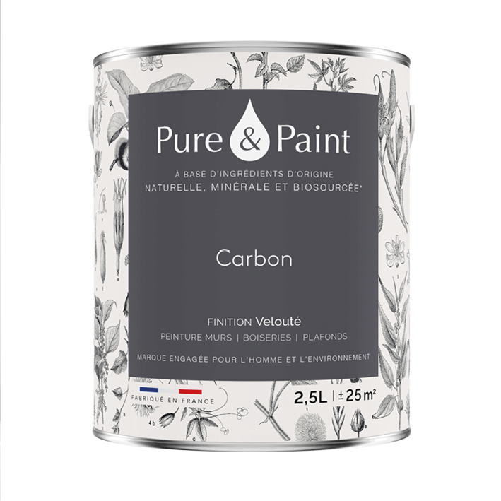 Peinture intérieure Carbon finition veloutée - 