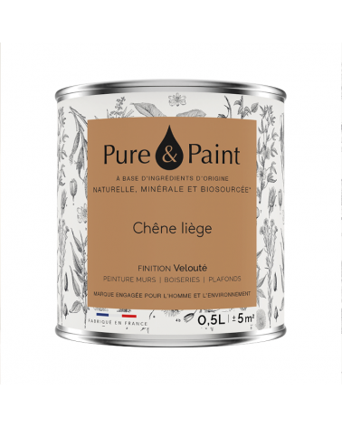 Peinture intérieure Chêne liège finition veloutée