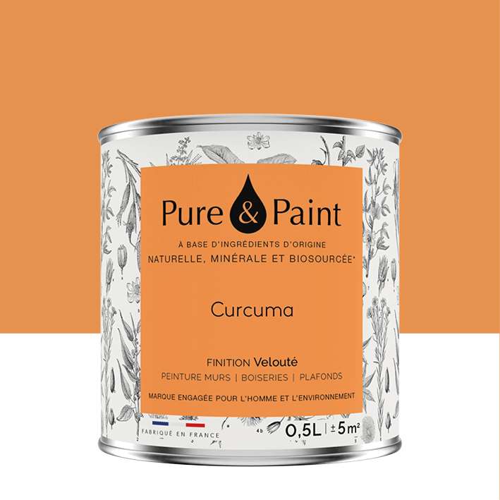 Peinture intérieure Curcuma finition veloutée - 