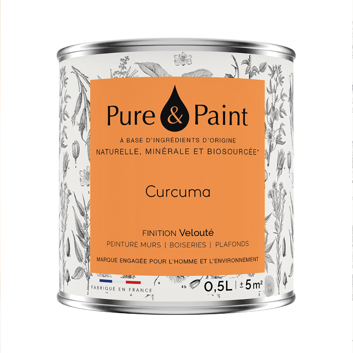 Peinture intérieure Curcuma finition veloutée - 