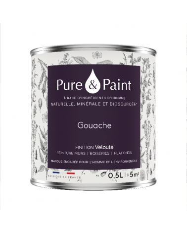 Peinture intérieure Gouache finition veloutée