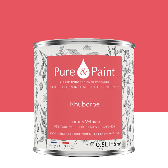 Peinture intérieure Rhubarbe finition veloutée - 